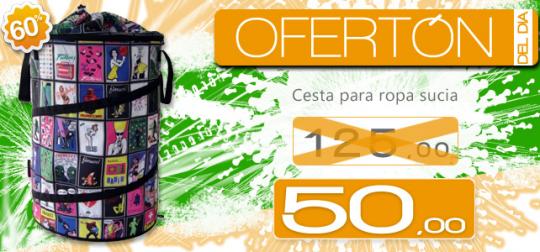 60% de descuento en cesta para ropa sucia