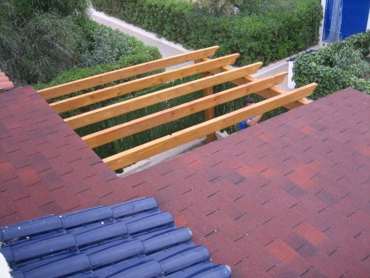 tegola para pergolas y porches