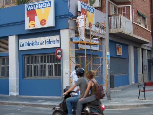 Fachada de Valencia TV