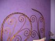 Estuco veneciano sobre pared en habitación