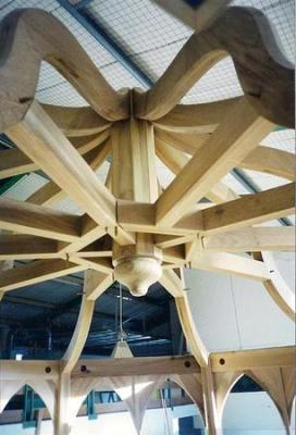 estructura de madera laminada en malaga