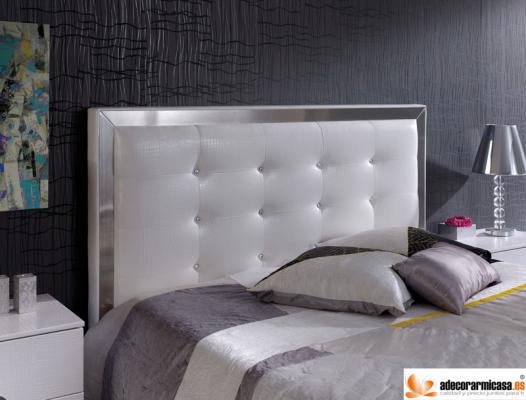 Cabecero de cama coco blanco