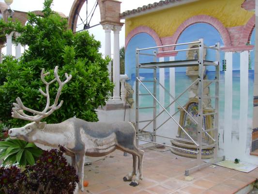 pared exterior chalet