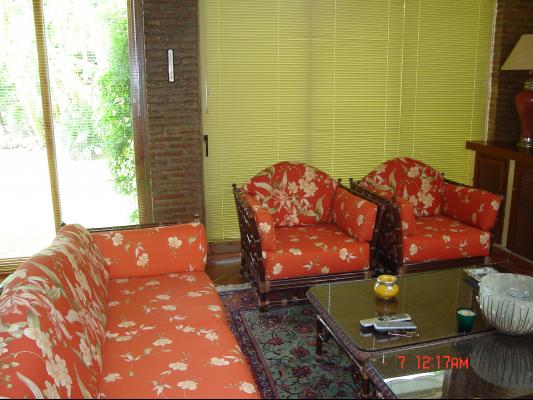 sillones y venecianas