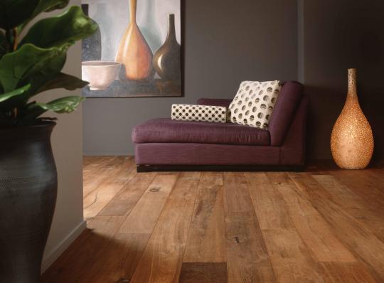 Parquet multicapa envejecido