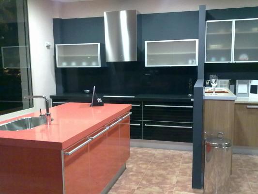 cocina con isla central