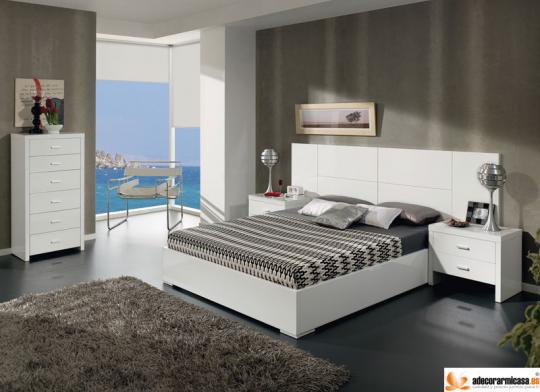 Cama Cádiz con diván en adecorarmicasa