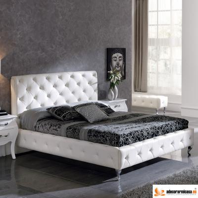 Cama Nelly en color blanco