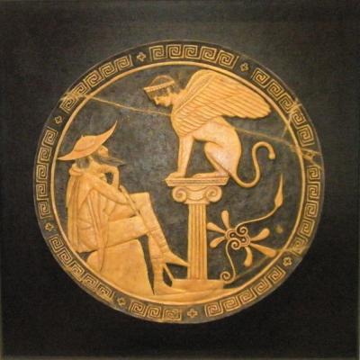 Edipo y la esfinge