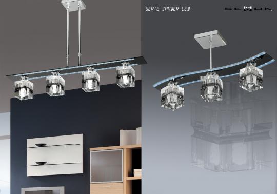 ZANDER LED AZUL