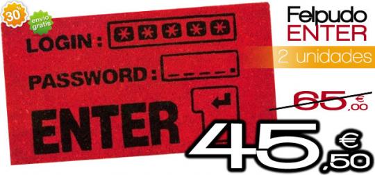 Felpudo enter con un 30% de descuento en adecorarmicasa