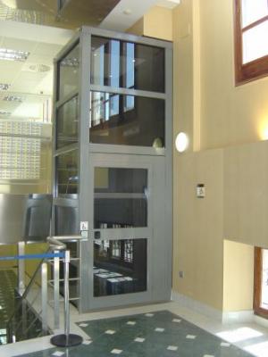 Plataforma con cabina