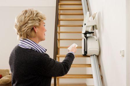 Silla salvaescaleras recta Casado 110 I
