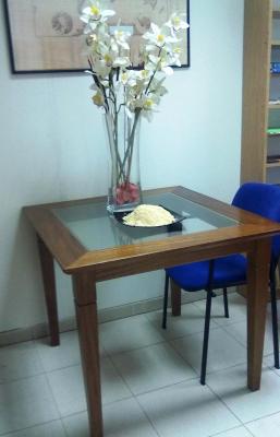 mesa en teka