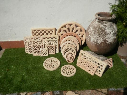 Celosías de ventilación decorativas