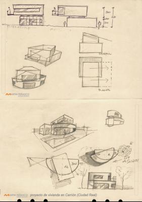 Diseño de vivienda Croquis