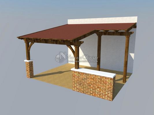 Porche para terraza