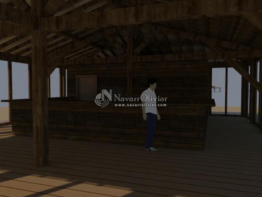 Infografia construccion en madera