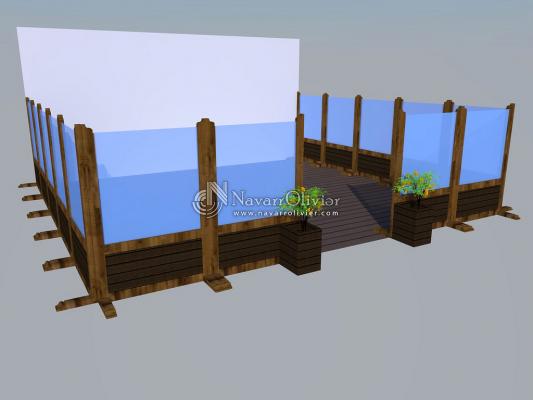 Proyecto terraza de invierno Taberna Real, Lorca