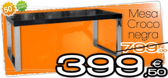 Mesa de comedor fisura con un 50% de descuento