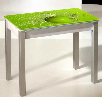mesa de cocina foto manzana