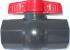 Valvula de bola PVC roscar octogonal 1