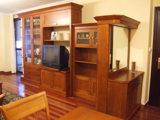 MUEBLE SALON/RECIBOR DE CEREZO