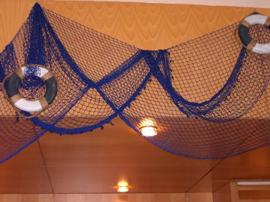 Redes decoración tiendas y pescaderias