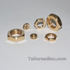 Tuercas latón
