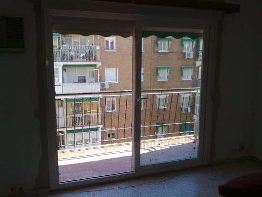 Sustitución de cerramiento de aluminio para terraza en ¡¡ 4 horas !!