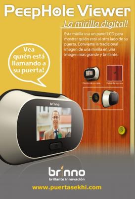 mirilla electronica