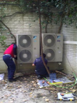 instalacion de unidades exteriores