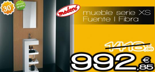 Mueble fuente I fibra de Maderó con un 30% de descuento