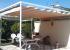 Toldo de palilleria de aluminio con estructura