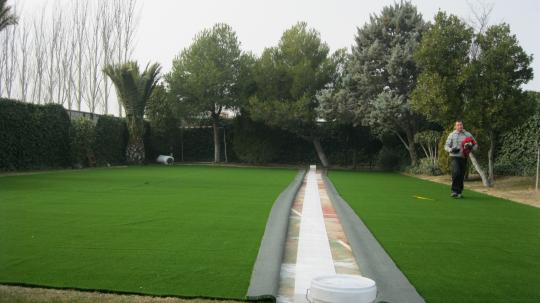 pequeño campo de futbito.