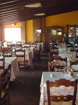 Baldosas tratadas en un restaurante