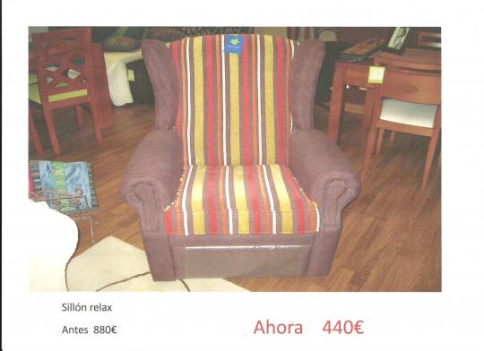 Liquidacion sillon relax