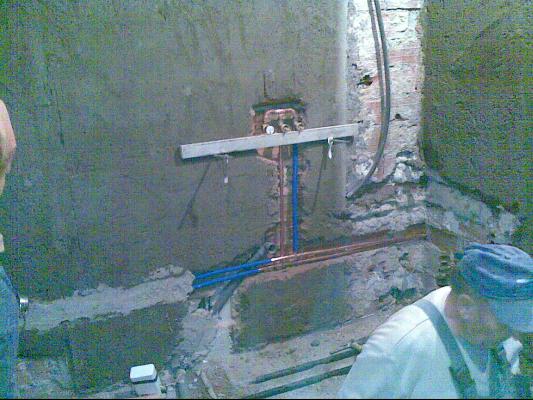 Instalación de fontanería