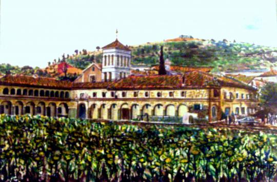 Santuario de la Virgen de Tejeda en Garaballa ( Cuenca )