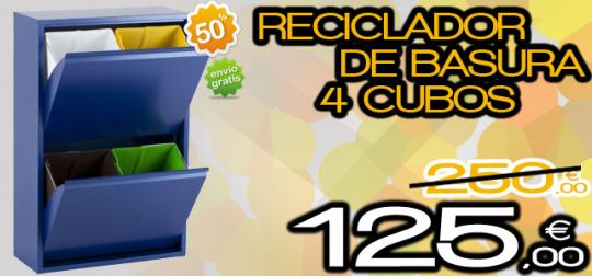 Reciclador de basura en el ofertón del dia