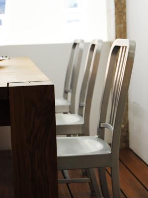 showroom comedor silla navy