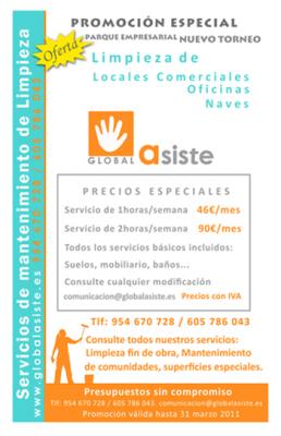 PROMOCION LIMPIEZA EN NUEVO TORNEO