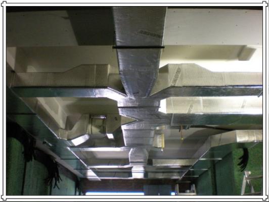 Preinstalaciones de conductos de fibra de vidrio Climaver Plus