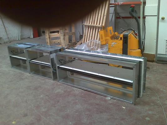 Instalacion de compuertas cortafuegos