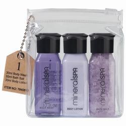 SET DE BAÑO: SALES, GEL Y LOCIÓN
