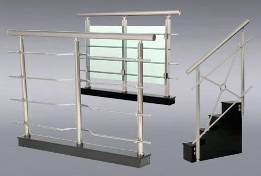 Barandillas de aluminio sistema modular