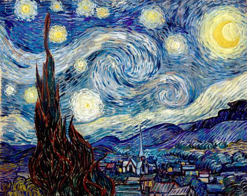 La noche estrellada, Van Gogh