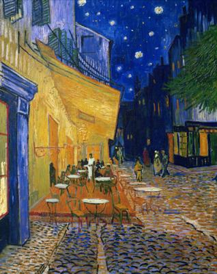 Cafe Terrzace Place du Forum Arles, Van Gogh