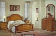 dormitorio madera maciza castaño con opcion de armario
