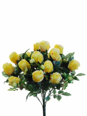 Ramos artificiales economicos. RAMO CAPULLOS ROSAS ARTIFICIALES X 18 FLORES oasisdecor.com